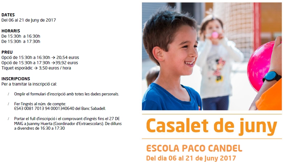 Casalet Juny 2017